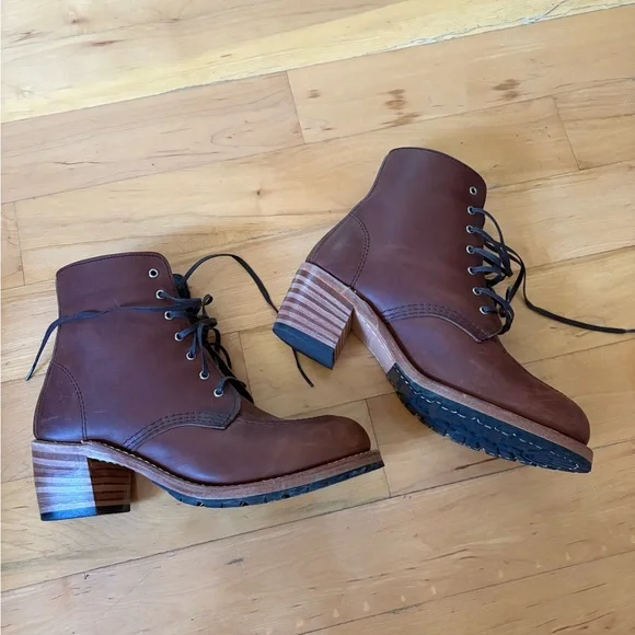 Red Wing Heritage Clara Brown Heeled Boots - 8.5 - Picture 3 of 7